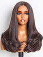 Aura Silk Layers - 18" Glueless Full Frontal Straight + Curled Ends Wig