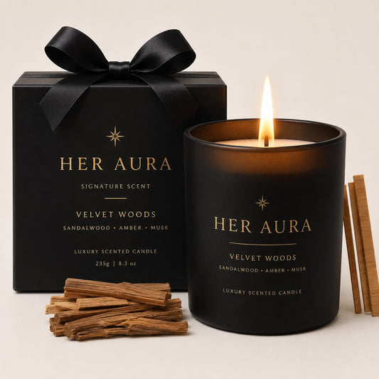 Velvet Woods Signature Soy Candle